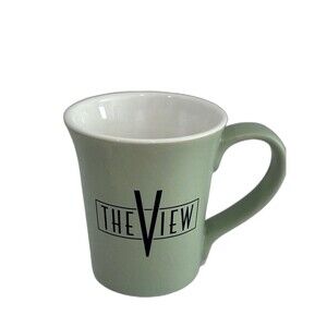 “The View” Ceramic Mug ABC Daytime T.V. Show Logo 12 oz. Made in USA